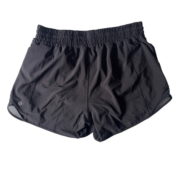Lululemon Hotty Hot High-Rise Lined Shorts 4" Black Size 10 - Picture 2 of 14